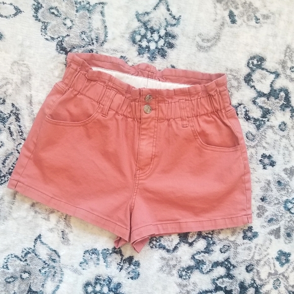 WILD FABLE high rise shorts pink size M - Picture 2 of 10